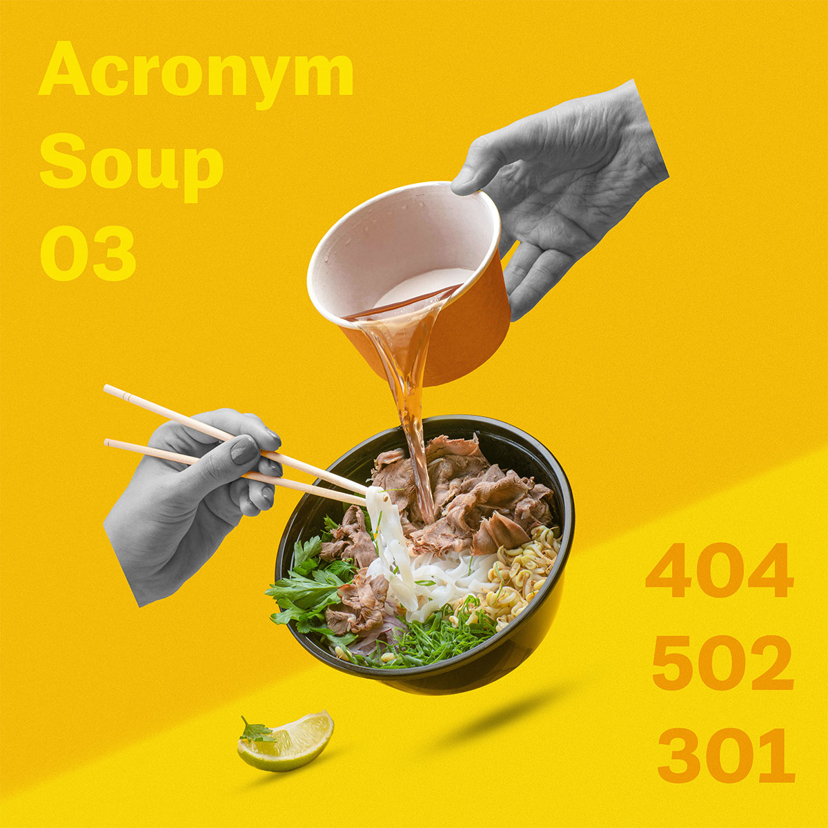 Acronym Soup - HTTP Response Codes 404, 502, 301