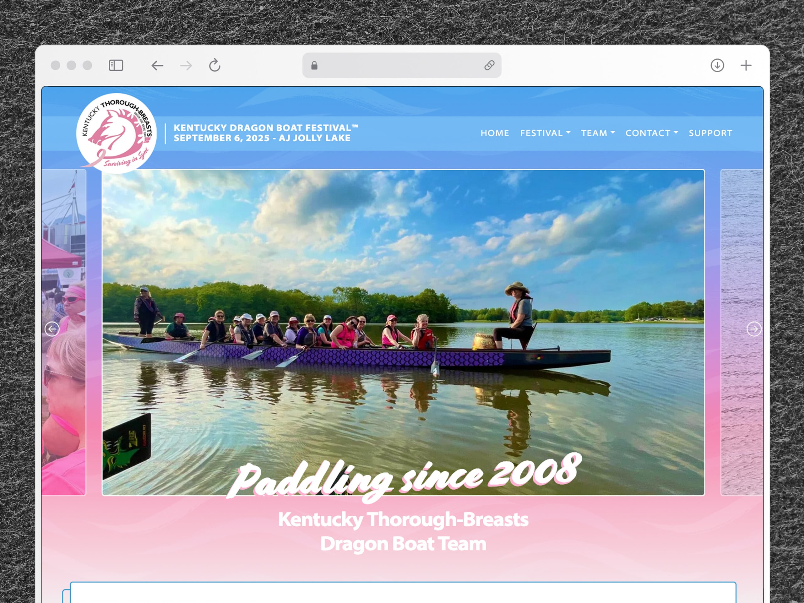 Kentucky Dragon Boat Festival Website.